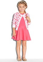 Thumbnail for your product : Milly Minis Neon Polka Dot Cardigan