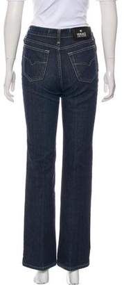 Versace Jeans Mid-Rise Straight-Leg Jeans