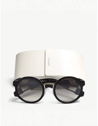 Prada PR13Us oval-frame sunglasses