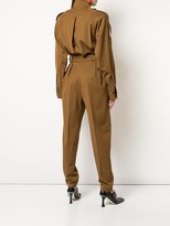 Thumbnail for your product : Proenza Schouler High Collar Buttoned Jumpsuit