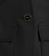 Thumbnail for your product : Alexandre Vauthier Collarless wool blazer