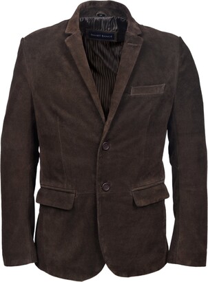 mens suede blazer jacket