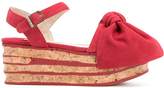 Thumbnail for your product : Paloma Barceló platform bow sandals