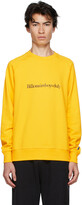 Thumbnail for your product : Billionaire Boys Club Yellow Embroidered Logo Sweatshirt