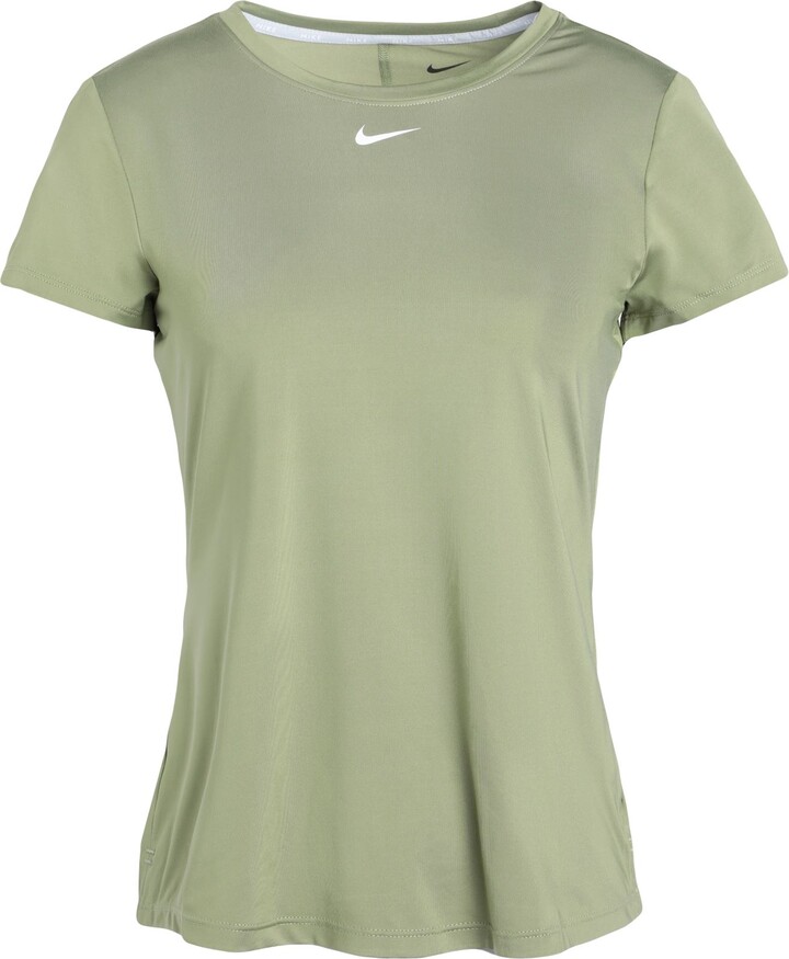 Nike W Nk One Df Ss Slim Top T-shirt Green - ShopStyle
