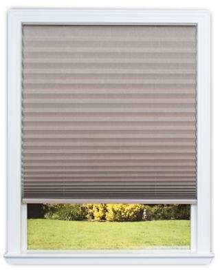 Redi Shade Easy Lift Cordless Pleated 48-Inch x 64-Inch Shade in Natural