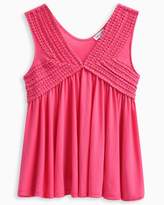 Thumbnail for your product : Splendid Girl V Neck Tank with Lace Trim