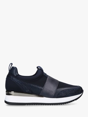 carvela just slip on chunky trainers black