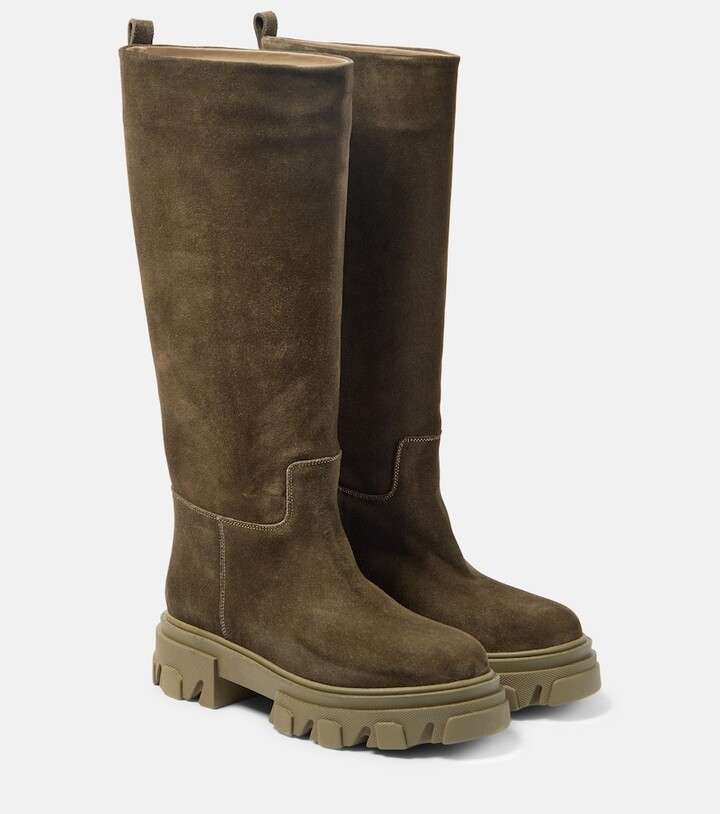Gia Borghini Gia x Pernille Teisbaek Perni 07 suede boots