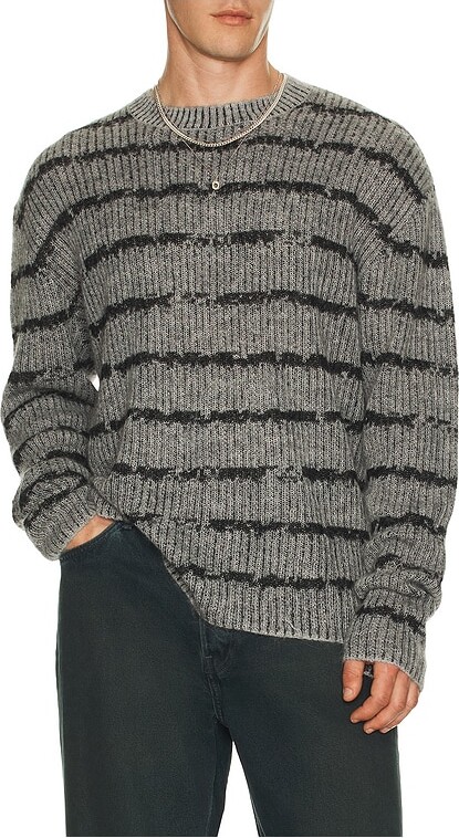 AllSaints Dissolved Crew Neck Sweater
