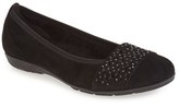 Thumbnail for your product : Gabor Women's Studded Band Ballet Flat