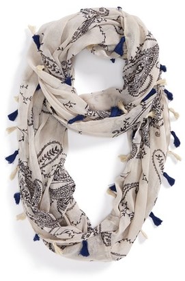 Evelyn K Paisley Infinity Scarf