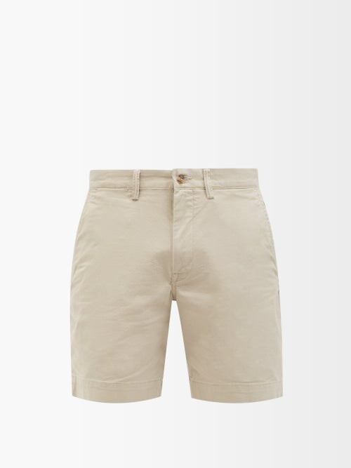 Polo Ralph Lauren Bedford Cotton-blend Chino Shorts - Tan - ShopStyle