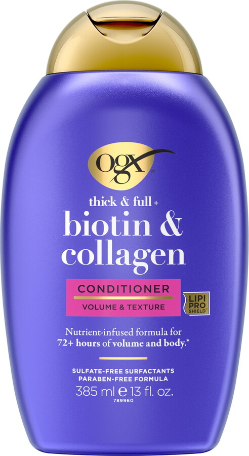 OGX Thick and Full, Biotin and Collagen Volumizing Conditioner, 13 fl. oz