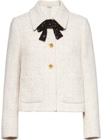 Thumbnail for your product : Miu Miu Tweed Cropped Jacket