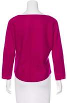 Thumbnail for your product : Vince Long Sleeve Wool Top