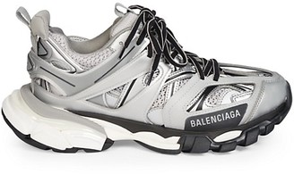 balenciaga metallic shoes