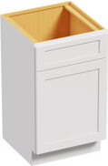 Lumina Loft Lotus 21'' Single Bathroom Vanity Base Only with UV Coated and Soft Close Door