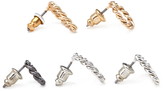 Thumbnail for your product : Forever 21 Twisted Geo Stud Set