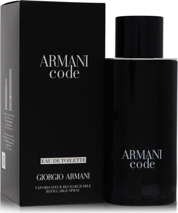 Giorgio Armani Code by Eau De Toilette Spray Refillable 4.2 oz Men