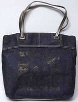 Thumbnail for your product : AK Anne Klein $75 Handbag Lion Sparkle Tote Gold and Denim Purse
