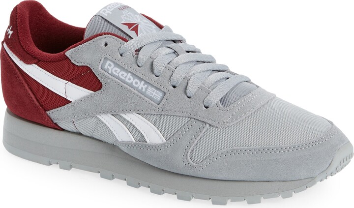 Reebok Men's Red Leather Shoes | ShopStyle
