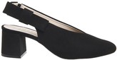 Thumbnail for your product : Office Magical Bow Slingback Heels Black Suede