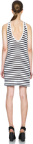 Thumbnail for your product : Alexander Wang T by Stripe Linen Tank Dress