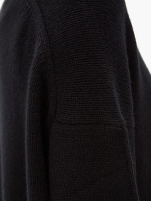 Allude Dropped-sleeve Cashmere Sweater - Black