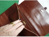 Thumbnail for your product : Givenchy Brown Leather Clutch bag