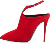 Thumbnail for your product : Giuseppe Zanotti Suede Ankle-Strap Bootie, Passione