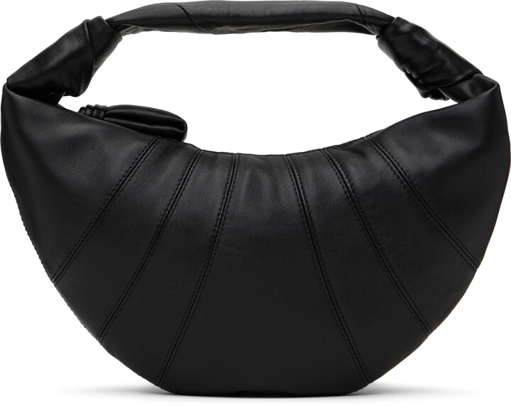 Lemaire Black Mini Fortune Croissant Bag
