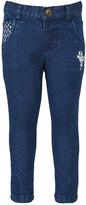 Thumbnail for your product : Mini V by Very Girls Embroidered Skinny Jeans