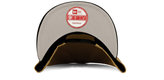 Thumbnail for your product : New Era Oakland Raiders Faux-Leather Wheat 9FIFTY Snapback Cap