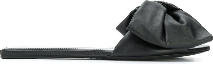 balenciaga bow slides