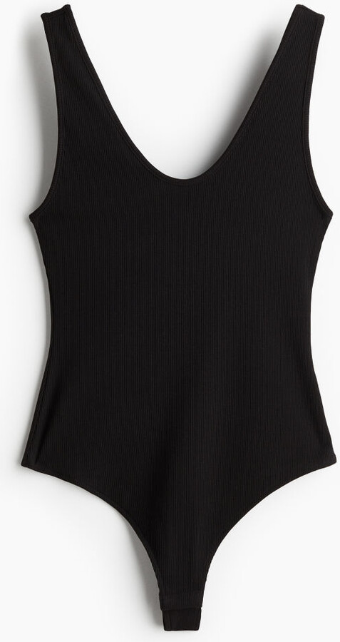 H&M Seamless Light Shape Push-up Thong Bodysuit - ShopStyle