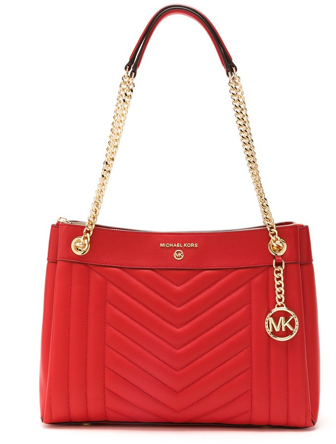MICHAEL Michael Kors Susan quilted shoulder bag ShopStyle