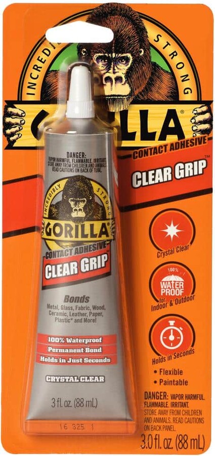 Gorilla 3 oz. Clear Grip Tube