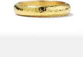 Thumbnail for your product : Elizabeth Locke Hammered Band Ring Size 6.5