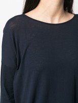 Thumbnail for your product : Malo round neck long-sleeved T-shirt