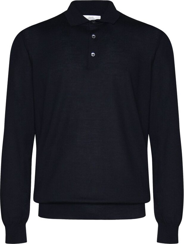 Mauro Ottaviani Long-Sleeved Polo Shirt