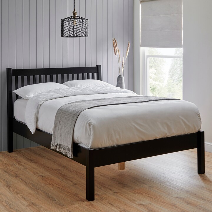 Dunelm Lynton Bed Black ShopStyle
