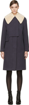 Thumbnail for your product : 3.1 Phillip Lim Eggplant Shearling Collar Coat