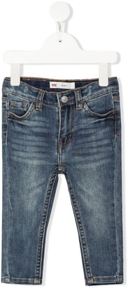 Levi's Distressed Skinny-Cut Jeans