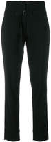 Thumbnail for your product : Isabel Benenato belted high waist trousers
