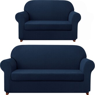 subrtex Sofa Slipcovers Set Include Loveseat and Sofa Covers - ShopStyle
