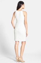 Thumbnail for your product : Betsy & Adam Embellished Shirred Sheath Dress