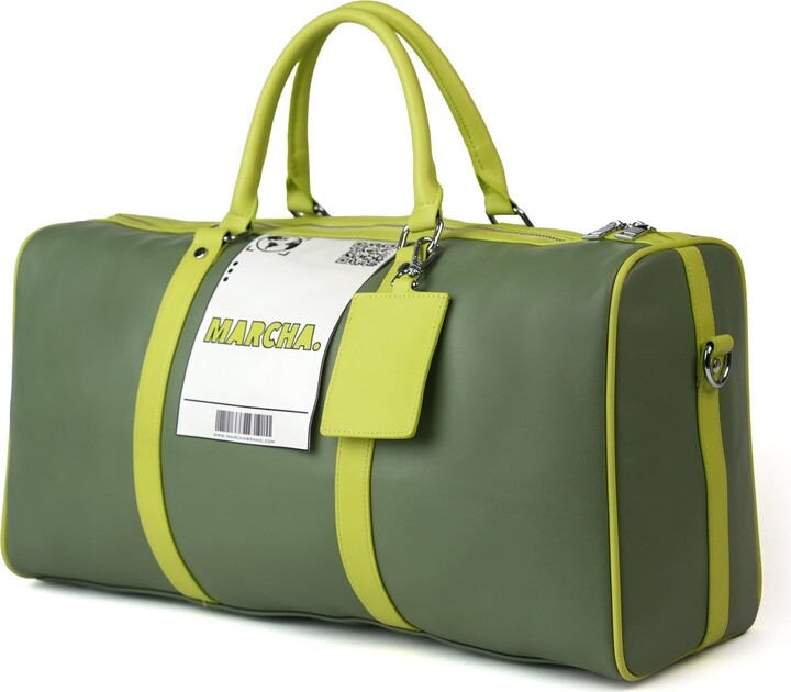 Marcha Duffle Bag – Matcha Green & Lime