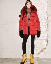 Thumbnail for your product : Moncler Mesange Puffer Coat w/ Fur Collar