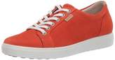 ecco red trainers